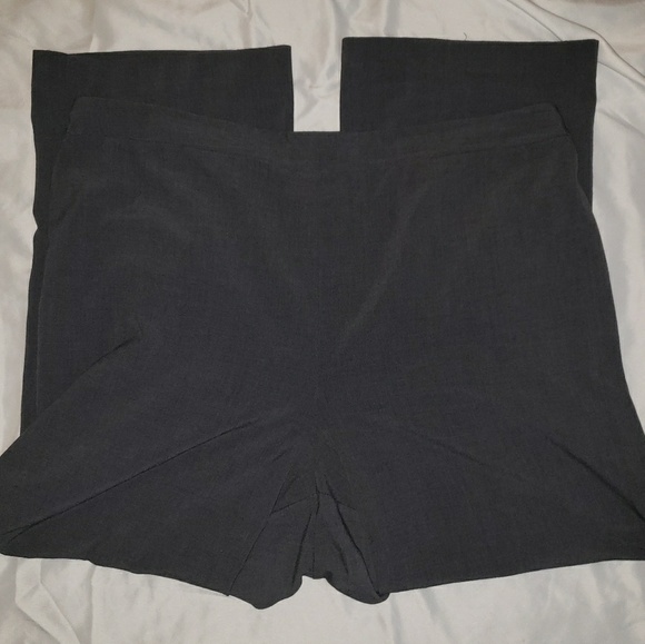 Catherine's 24 Gray flat front dress pants - Picture 2 of 8